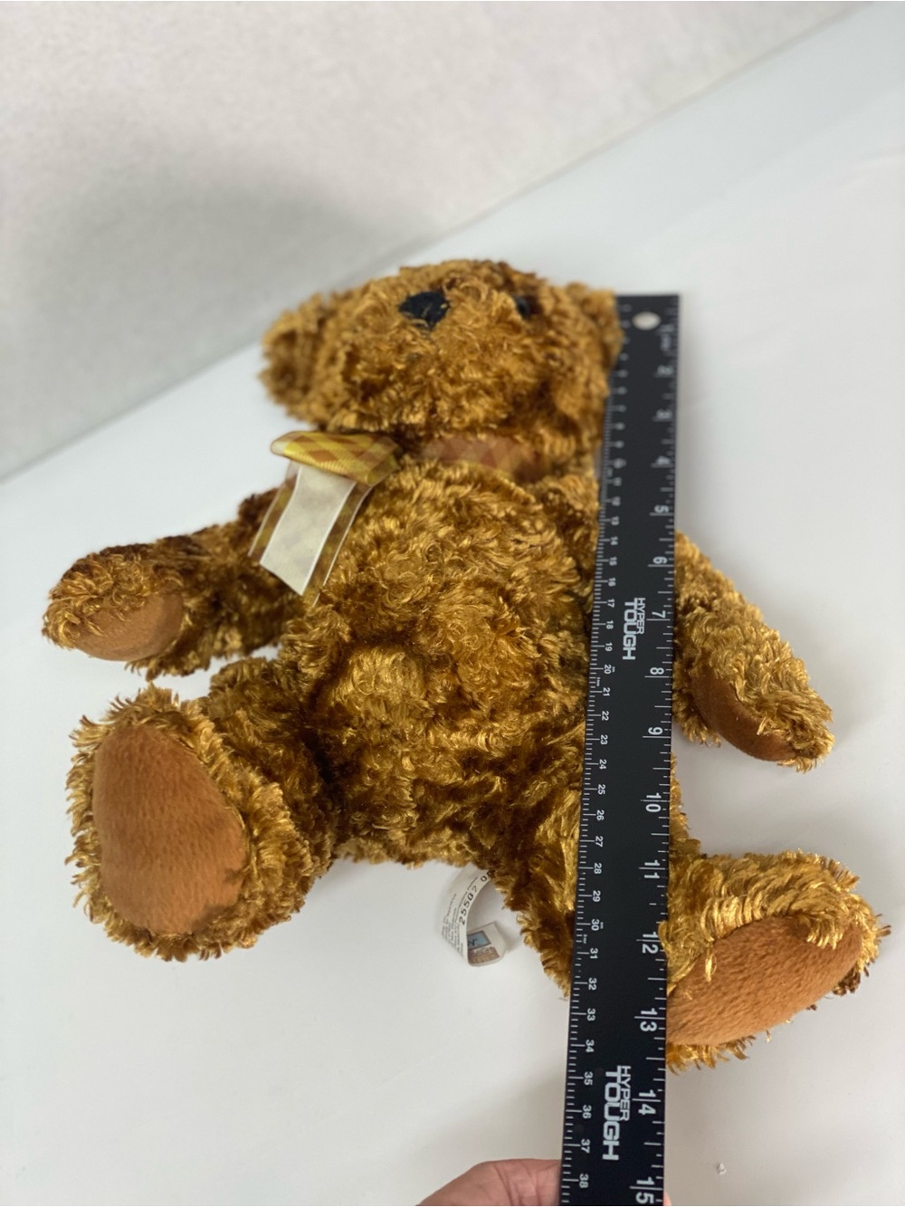Toys R Us Animal Alley Golden Brown Teddy Bear Plush Cuddly Stuffed Animal Cozy - Picture 9 of 10